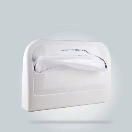 Disposable 1/2 toilet seat paper covers
