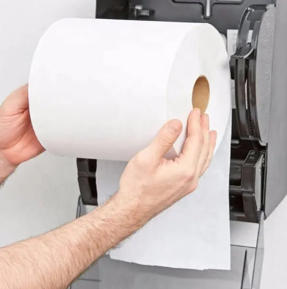 International Jumbo Roll Hand Towel Paper Virgin Custom Commercial Paper Towels Roll
