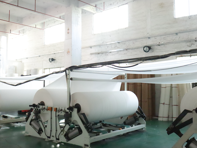 jumbo paper roll unwinding machine tissue production equipment
