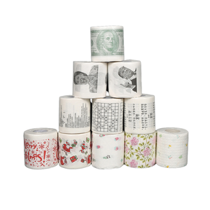 Funny Print 2 ply 250 Sheets Toilet Paper Toilet Tissue Roll for Home Use or Restaurant Washing Room