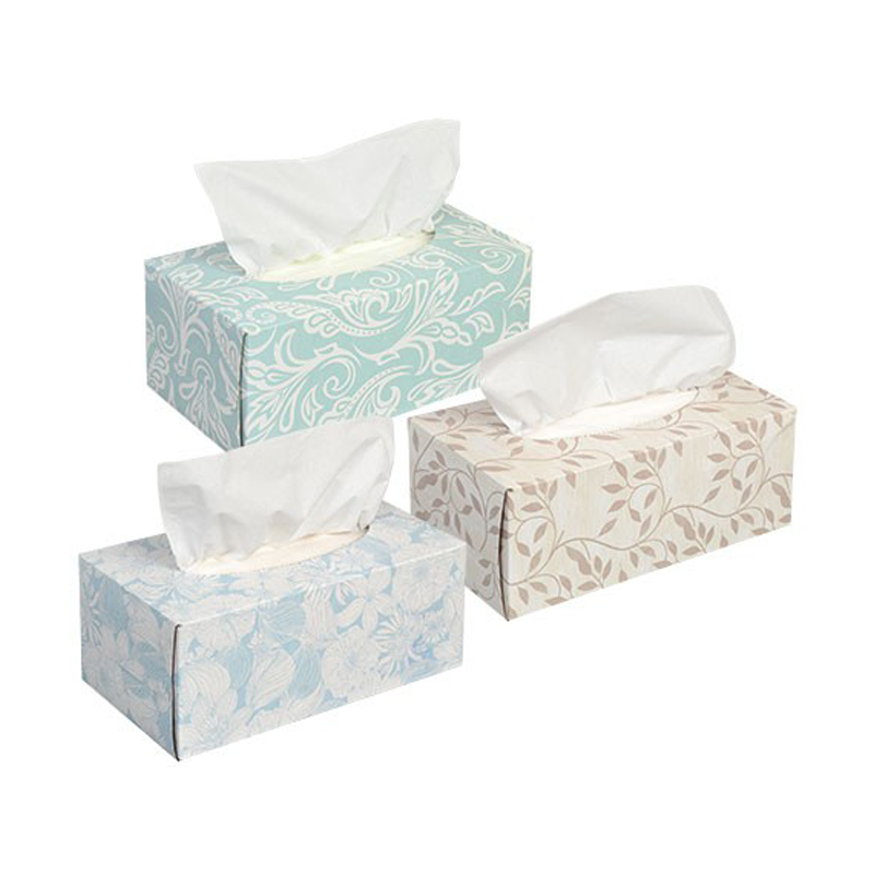 Facial tissue manufacturing and packaging
